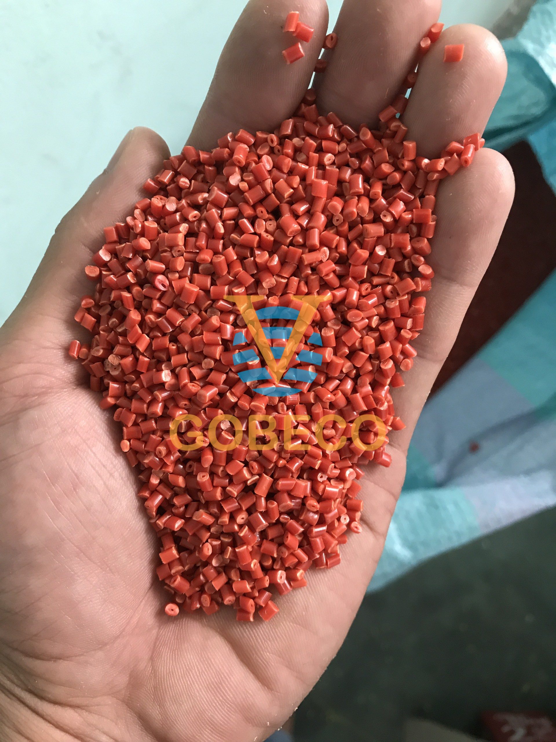 Hạt nhựa tái sinh PP đỏ